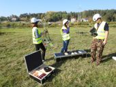 Znaczniki linii energetycznej.