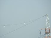 Znaczniki linii energetycznej.