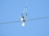 Znaczniki linii energetycznej.